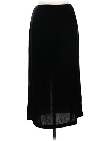 Pre-owned Venezia Formal Skirt In Black