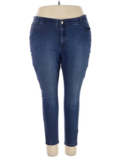 Pre-owned Venezia Jeggings In Blue
