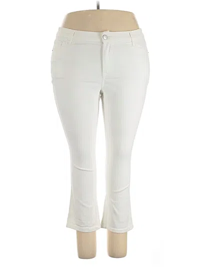 Pre-owned Venezia Jeggings In Ivory