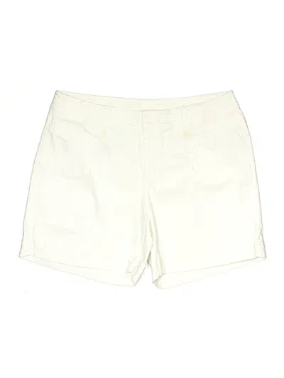 Pre-owned Venezia Khaki Shorts In White