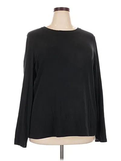 Pre-owned Venezia Long Sleeve T-shirt In Black