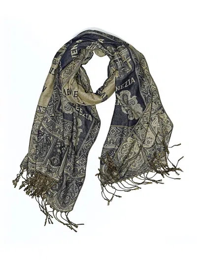 Pre-owned Venezia Scarf In Blue