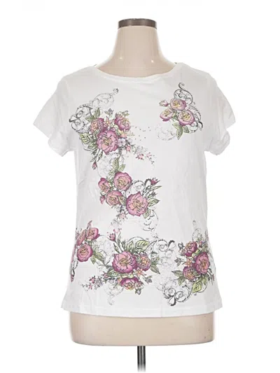 Pre-owned Venezia Short Sleeve T-shirt In White