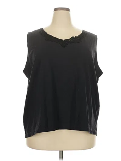 Pre-owned Venezia Sleeveless T-shirt In Black