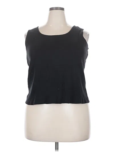 Pre-owned Venezia Sleeveless T-shirt In Black