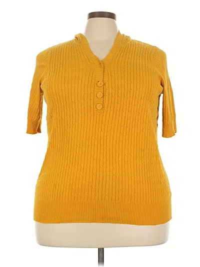 Pre-owned Venezia Sweater Vest In Yellow