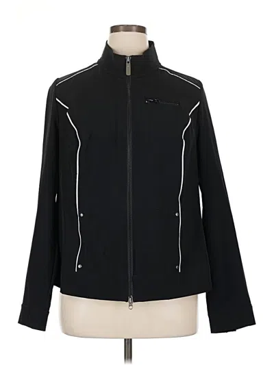 Pre-owned Venezia Track Jacket In Black