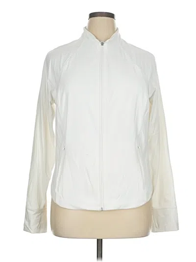Pre-owned Venezia Track Jacket In White