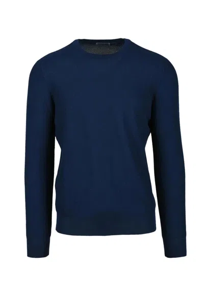 Vengera Blue Cotton Jumper