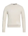 Vengera Man Sweater Beige Size 38 Cotton In Neutral