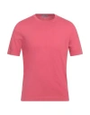 Shop Vengera Man Sweater Coral Size 42 Cotton In Red