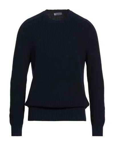 Vengera Man Sweater Midnight Blue Size 44 Cotton