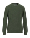 Vengera Man Sweater Military Green Size 42 Virgin Wool, Polyamide