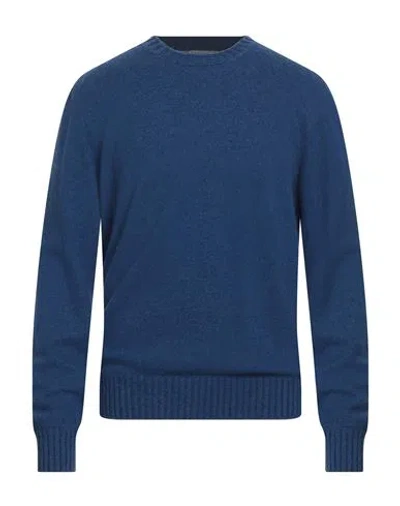 Vengera Man Sweater Navy Size 42 Cashmere