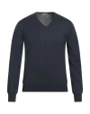 Vengera Man Sweater Navy Size 44 Virgin Wool In Multi