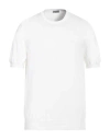 Vengera Man Sweater White Size 44 Cotton
