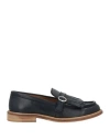 Veni Shoes Woman Loafers Midnight Blue Size 8 Leather
