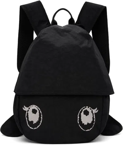 Venicew Black Eggpack Backpack In Century Black