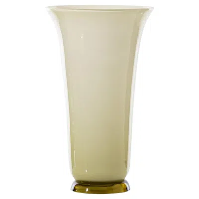 Pre-owned Venini 1930s 500.09 Pagliesco - Glass Vase - Damiani In Sand