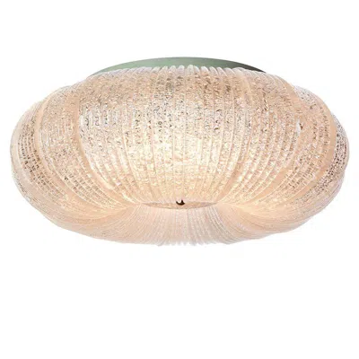 Pre-owned Venini 1940s Molded Murano Glass Attributed To  In Sand