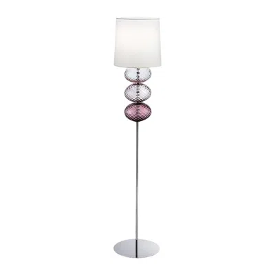 Pre-owned Venini 21st Century Abat-jour Floor Lamp In Améthyste/purple/wistaria By