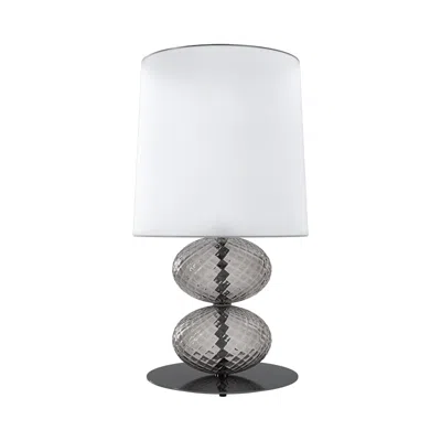 Pre-owned Venini 21st Century Abat-jour Lampshade Large Table Lamp In Grey By  In Gray