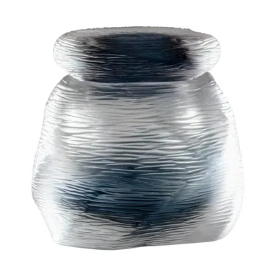 Pre-owned Venini 21st Century Acqua Natsumeche Glass Vase In Crystal/grape By Michela Cattai In Purple
