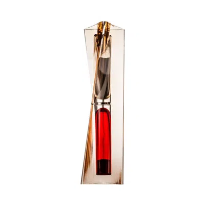 Pre-owned Venini 21st Century Ando Time Hourglass In Grey / Light Pink/red By Tadao Ando In Gray