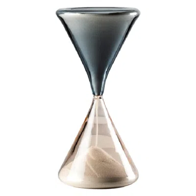 Pre-owned Venini 21st Century Clessidra Hourglass In Grape/light Pink By Paolo  In Purple