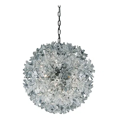 Pre-owned Venini 21st Century Esprit Extra Large Chandeliers In Crystal By  In Transparent