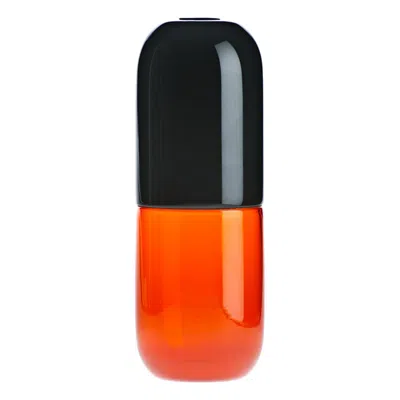 Pre-owned Venini 21st Century Happy Pills Feniletilamina In Black/orange By Fabio Novembre In Red