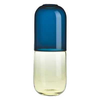 Pre-owned Venini 21st Century Happy Pills Testosterone In Horizon/straw-yellow By Fabio Novembre In Blue