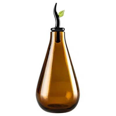Pre-owned Venini 21st Century Monofiore Glass Vase In Tea By Laura De Santillana In Brown