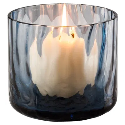 Pre-owned Venini 21st Century Night In Venice Glass Candleholder In Grape By  In Purple