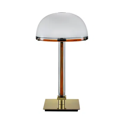 Pre-owned Venini 21st Century Tolboi, Belboi, Stilboi Table Lamp In Milk-white/tea By  In Transparent