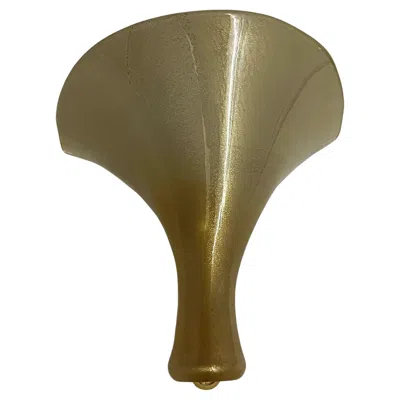 Pre-owned Venini 3 Mid Century Modern Sconce By , "trine" Model, Italy Circa 1970 In Brown