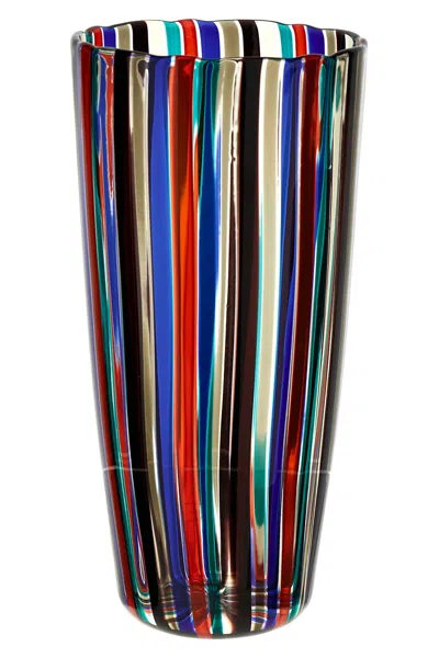 Venini 'a Canne' Pot Âœ€ 19 Cm In Multi