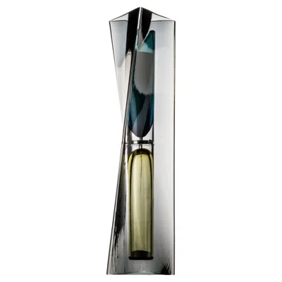 Pre-owned Venini Ando Time 032.98 Grape/orizzonte/bamboo Glass Hourglass Tadao Ando Damiani In Purple