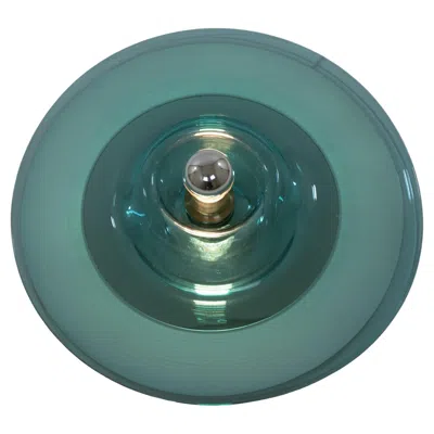 Pre-owned Venini Blue Wall Or Ceiling Lamp By  For Pierre Cardin, 1970s