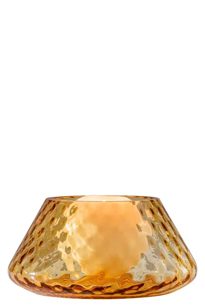 Venini Candle Holder 'lele' Âœ€ 18 Cm In Yellow