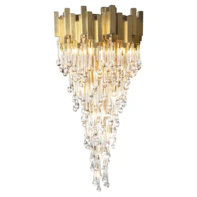 Pre-owned Venini Chandelier From Italy 1970s In Sand