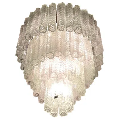 Pre-owned Venini Chandelier Murano Glass Iron, 1950, Italy In Sand