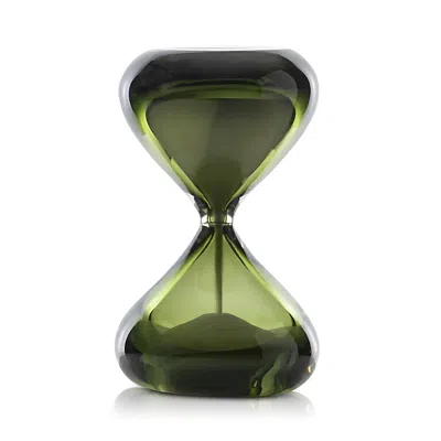 Venini Clessidre Sommerse Large Hourglass In Green