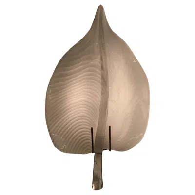 Pre-owned Venini Couple Sconces Murano Glass Brass 1949 Italy In Brown