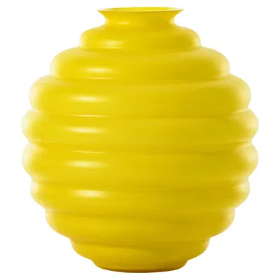 Pre-owned Venini Deco 707.07 Medium Ginkgo Biloba Glass Vase Napoleon Martinuzzi Damiani In Transparent