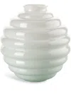 Venini Deco Glass Vase In White