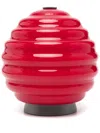 Venini Deco Luce Glass Lamp In Red