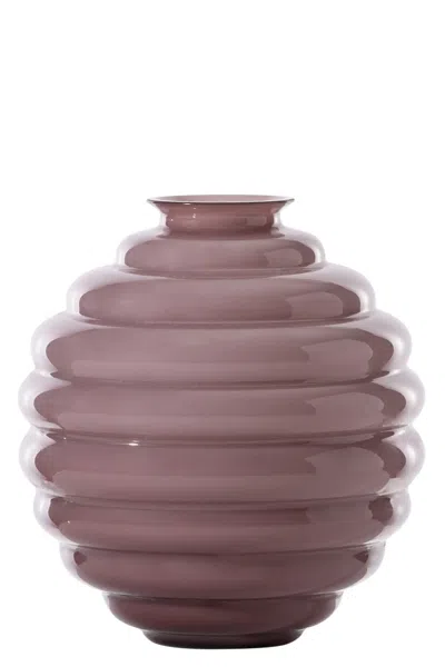 Venini 'deco' Pot ⌀ 26 Cm In Pink