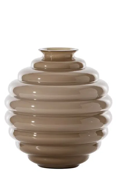 Venini 'deco' Pot Âœ€ 26 Cm In Sand