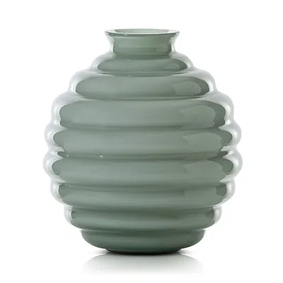 Venini Deco Small Vase In Green